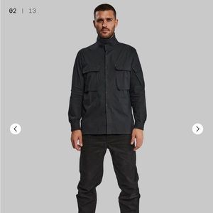 Vollebak planet earth shirt Black men’s size Large. Good condition.